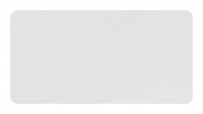 Podložka na stôl, recyklovaná koža, 70x36 cm, LEITZ, svetlosivá