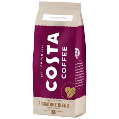 Káva, stredne pražená, mletá, 200 g, COSTA "Signature Blend"