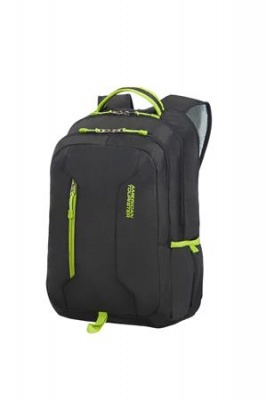 Batoh na notebook, 15,6", AMERICAN TOURISTER "Urban Groove", čierny-limetkový