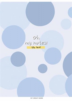 Zošit, A5, linajkový, 80 listov, SHKOLYARYK "Oh my notes", mix