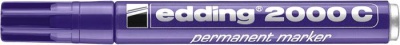 Permanentný popisovač, 1,5-3 mm, kužeľový hrot, EDDING "2000", fialový