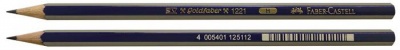 Grafitová ceruzka, H, šesťhranná, FABER-CASTELL "Goldfaber"