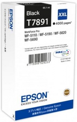 C13T789140 náplň do tlačiarní WF-5110DW, WF-5190DW, EPSON, čierna, 4k