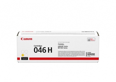 CRG-046HY toner, veľkokapacitný, k tlačiarni LBP654, CANON, žltý, 5k