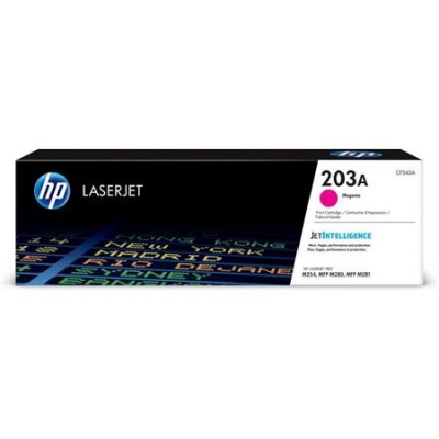 CF543A Toner k tlačiarňam HP ColorLaserJet Pro MFP M280nw, MFP M281fdn, MFP M281fdw, HP 203A červený 1,3k