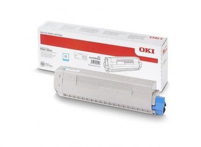 45862839 Laserový toner, k MC853/MC873 tlačiarňam, OKI, cyan, 7,3k