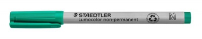 Nepermanentný popisovač, OHP, 1 mm, STAEDTLER "Lumocolor® 315 M", zelená