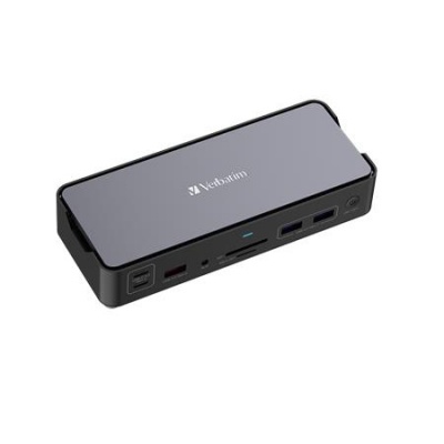 Dokovacia stanica, 15 port, USB-C host, VERBATIM "USB-C Pro CDS-15"