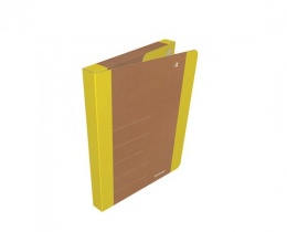 Box na dokumenty, 30 mm, kartón, A4, DONAU "Life", neónovo žltá