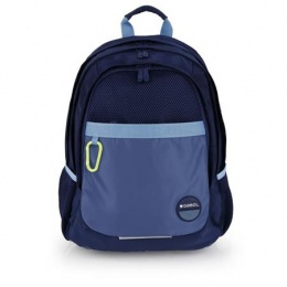 Školská taška, so zipsom, GABOL "Whisper", tmavomodrá