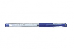 Gélové pero, 0,38 mm, s vrchnákom, UNI "UM-151 Signo DX", modré