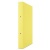 Krúžkový šanón, 2 krúžky, 35 mm, A4, PP/kartón, DONAU, žltý