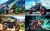 Kalendár, nástenný, DAYLINER, "Motorbikes"