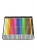 Pastelové ceruzky, sada, okrúhle, plechová krabička, STABILO "CarbOthello", 24 rôznych farieb