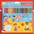 Farebné ceruzky, hrubé, trojhranný tvar, so strúhadlom, STABILO "Trio thick", 24 rôznych farieb
