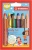 Farebná ceruzka, hrubá, STABILO "Woody", 6 rôznych farieb