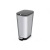 Odpadkový kôš, s pedálom, kovový efekt, 45 l, CURVER "Chic", strieborný