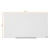 Magnetická sklenená tabuľa, 55,9x99,3 cm, NOBO "Impression Pro", biela