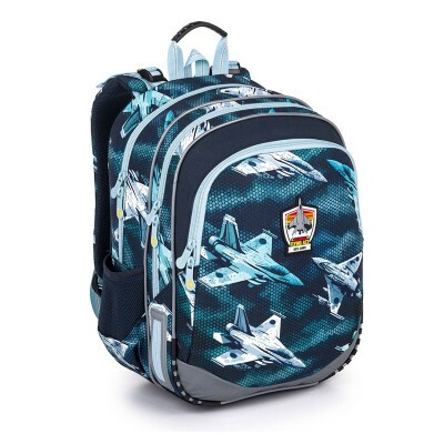 Školský batoh so stíhačkami Topgal  ELLY 24052 B, 1. - 4. trieda