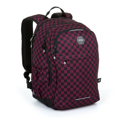 Študentský batoh ŠachMat Red Topgal RUBI 24027 G