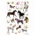 Samolepky Horses Topgal STICKERS 24058